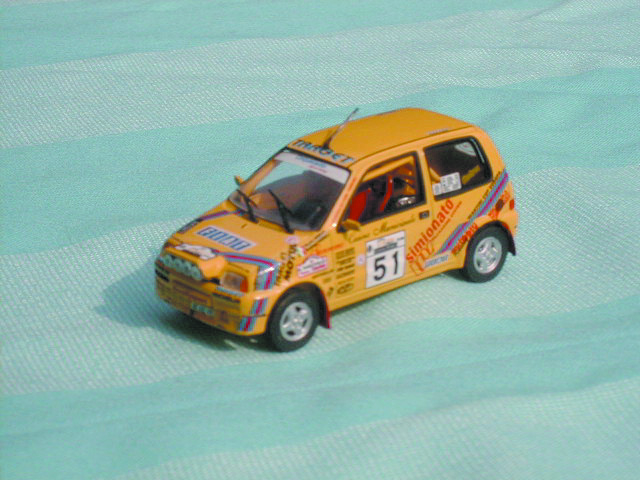 FIAT CINQUECENTO in scala 1:43