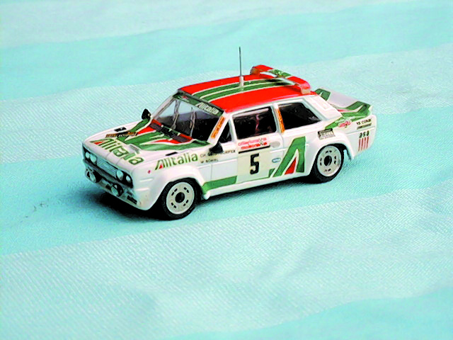 FIAT ABARTH 131 in scala 1:43