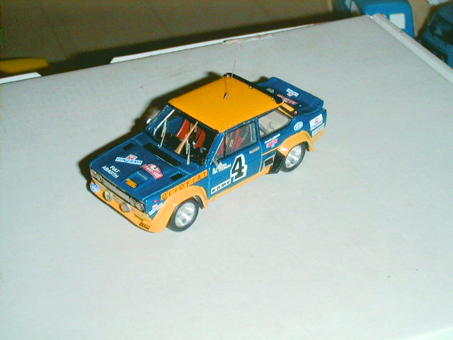 FIAT ABARTH 131 in scala 1:43