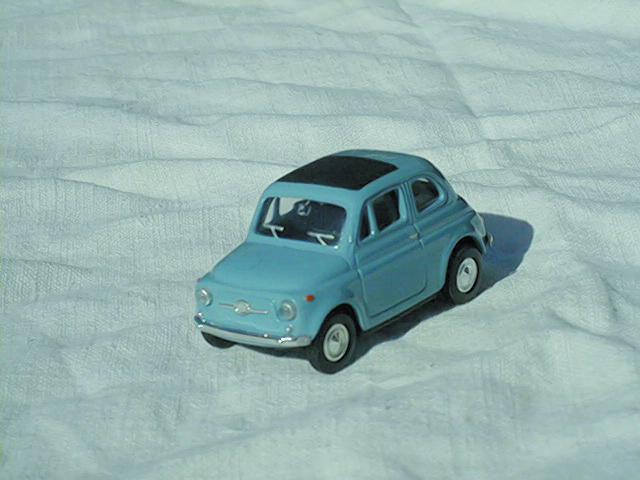 FIAT 500 in scala 1:43