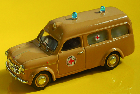 FIAT AMBULANZE in scala 1:43