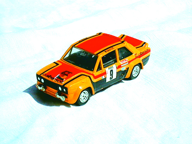 FIAT ABARTH 131 in scala 1:43
