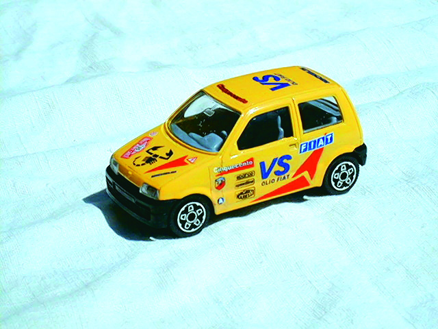 FIAT CINQUECENTO 1:43 scale