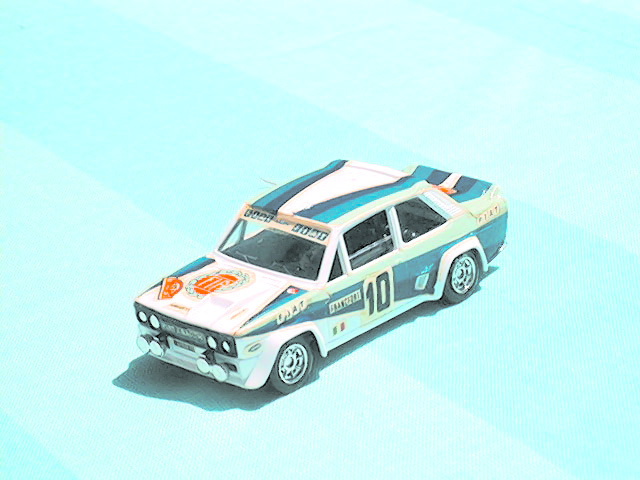 FIAT ABARTH 131 in scala 1:43