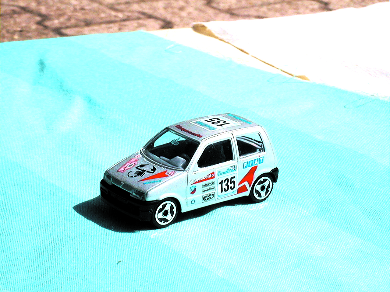 FIAT CINQUECENTO in scala 1:43