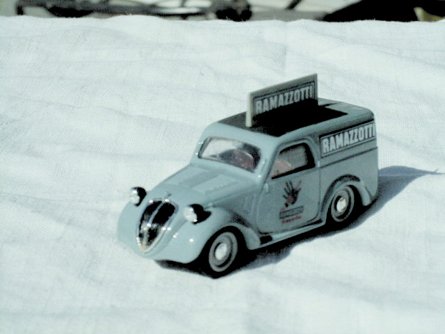 FIAT 500 B FURGONI in scala 1:43
