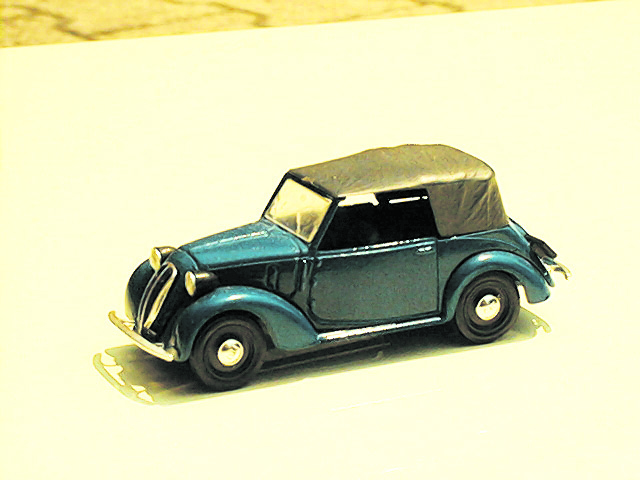 FIAT 508 CABRIO in scala 1:43