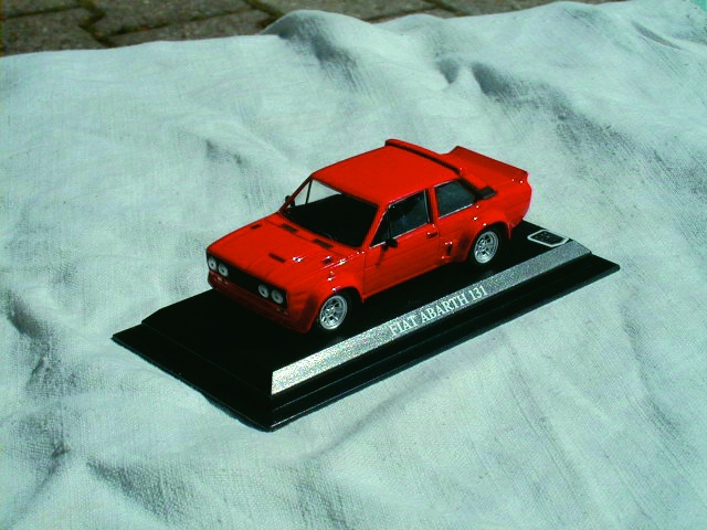 FIAT ABARTH 131 in scala 1:43