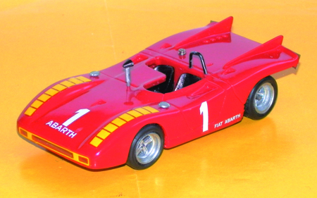 FIAT ABARTH 2000 in scala 1:43