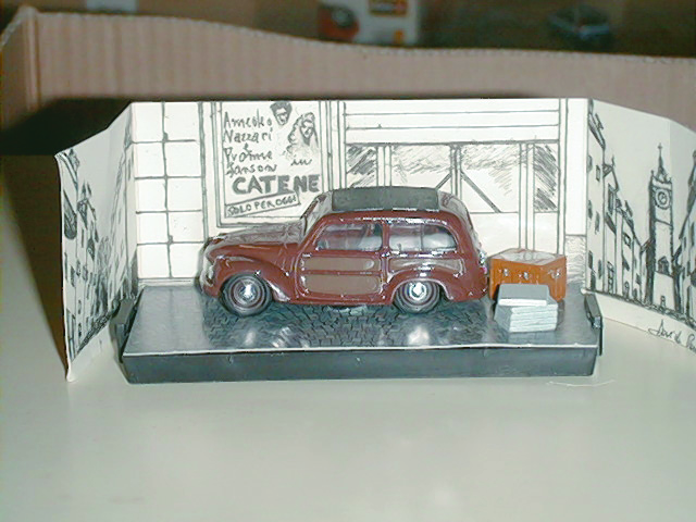 FIAT 500 GIARDINETTA in scala 1:43