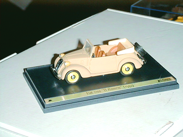 FIAT 508 CABRIO in scala 1:43