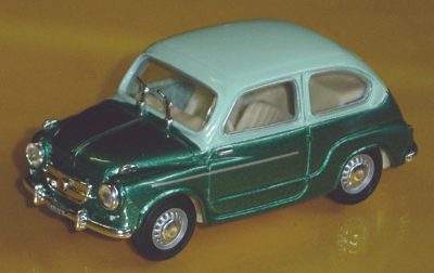 FIAT 600 in scala 1:43
