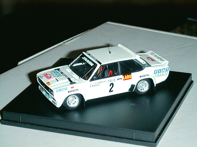 FIAT ABARTH 131 in scala 1:43