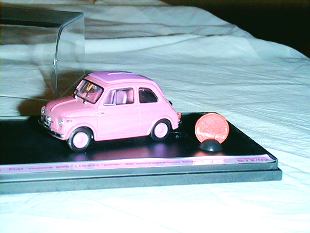 FIAT 500 in scala 1:43