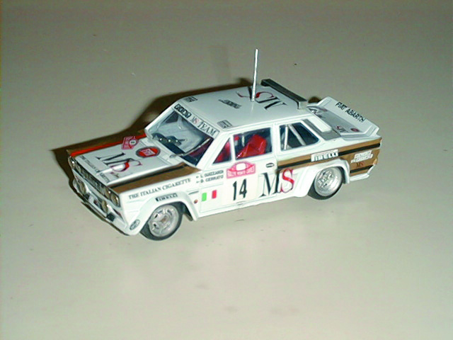 FIAT ABARTH 131 in scala 1:43