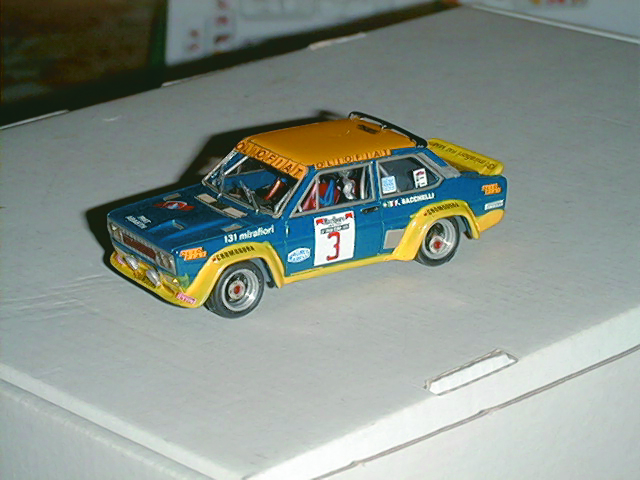 FIAT ABARTH 131 in scala 1:43