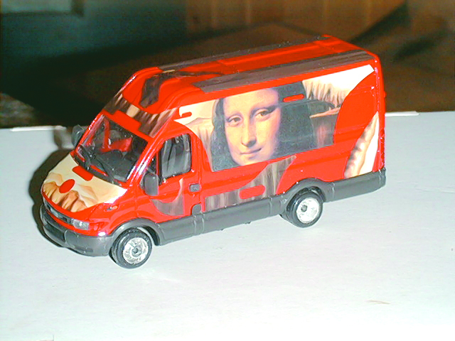 FIAT DAYLY in scala 1:43
