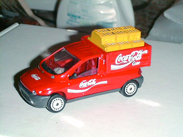 FIAT COCACOLA in scala 1:43