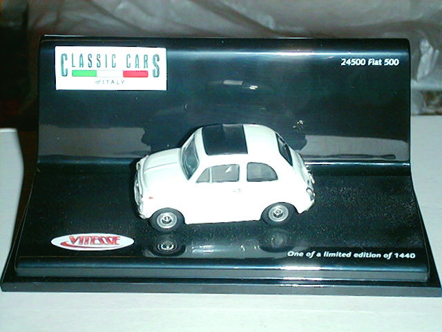 FIAT 500 1:43 scale