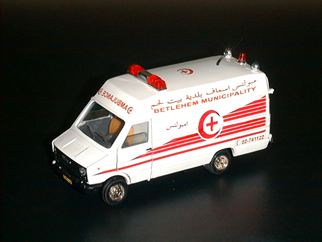 IVECO AMBULANZE in scala 1:43