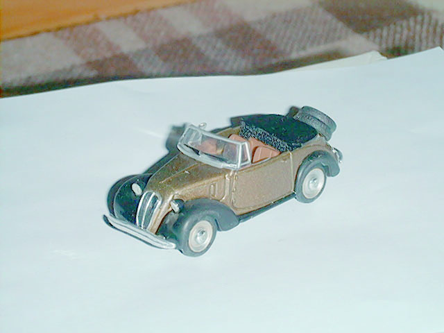 FIAT 508 CABRIO in scala 1:43