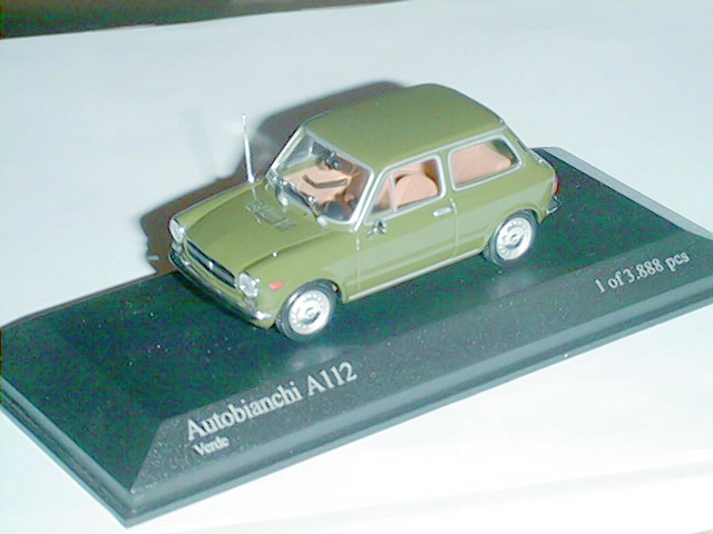 AUTOBIANCHI A 112 in scala 1:43