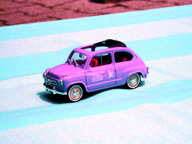 FIAT 600 in scala 1:43