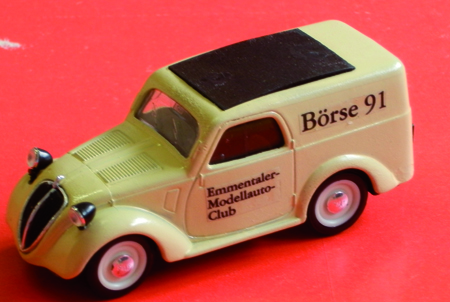 FIAT 500 B FURGONI 1:43 scale