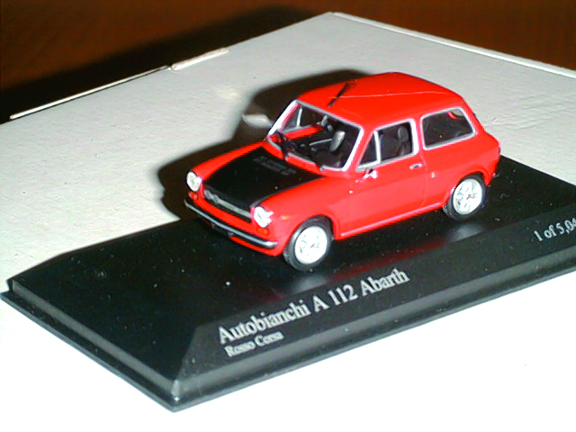 AUTOBIANCHI A 112 in scala 1:43