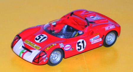 FIAT ABARTH 1000 SP in scala 1:43