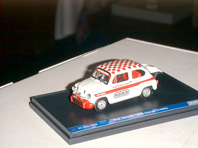 FIAT ABARTH 1000 TC in scala 1:43