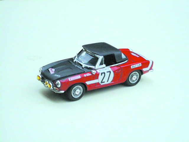 FIAT 124 COUPE' in scala 1:43