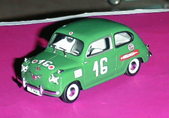 FIAT 600 1:43 scale