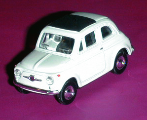 FIAT 500 in scala 1:43