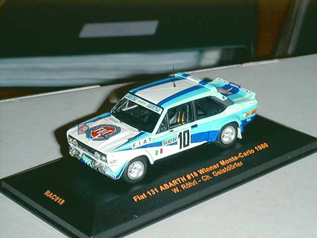 FIAT ABARTH 131 in scala 1:43