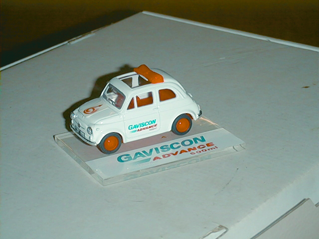 FIAT 500 in scala 1:43