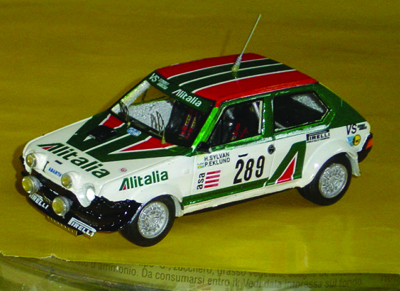 FIAT RITMO in scala 1:43