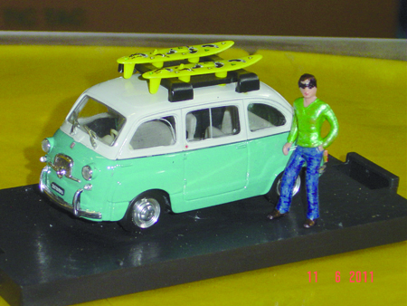 FIAT MULTIPLA in scala 1:43