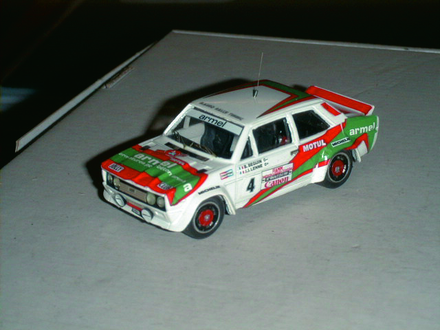 FIAT ABARTH 131 in scala 1:43