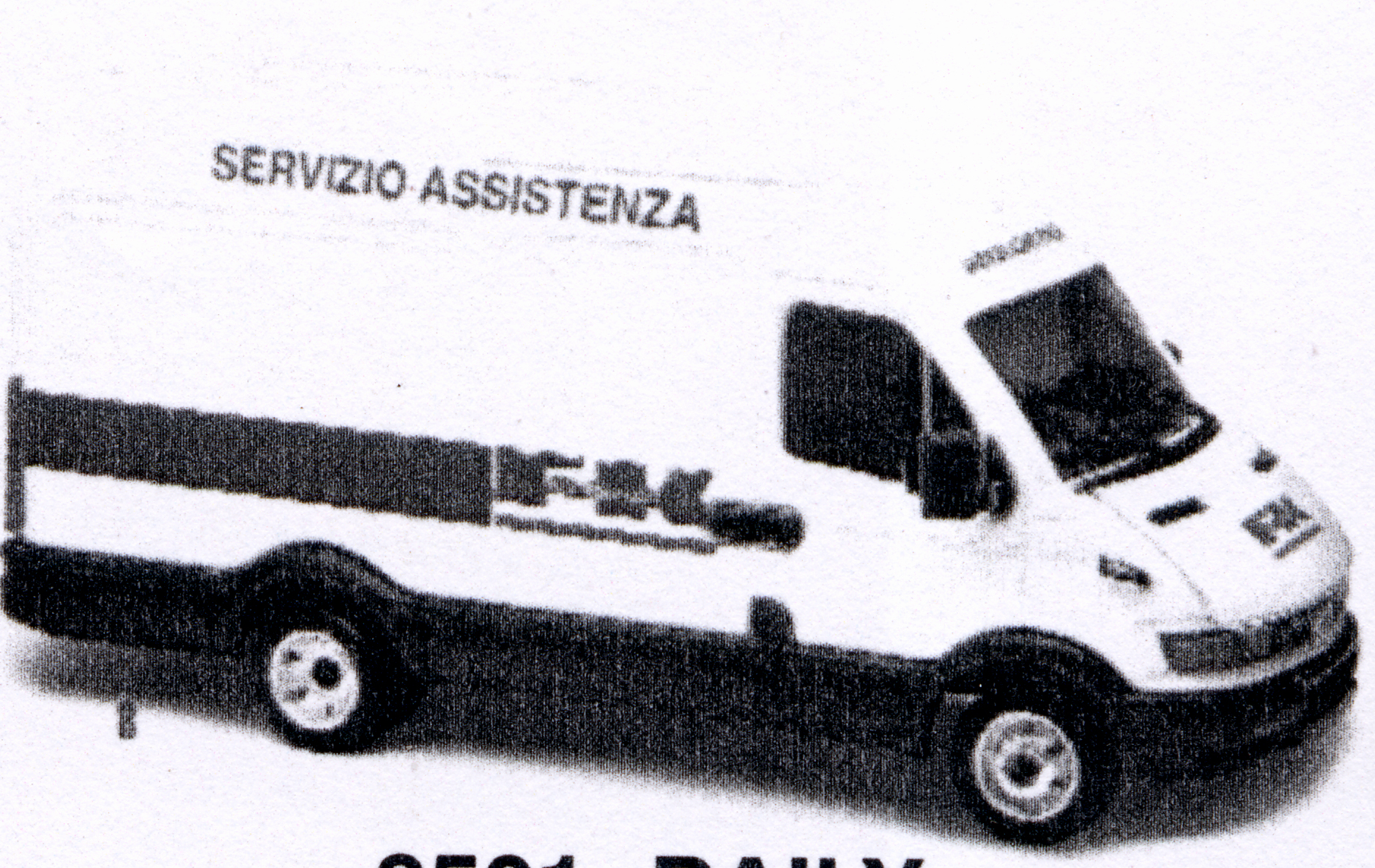 IVECO DAILY in scala 1:43
