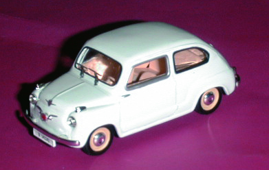 FIAT 600 in scala 1:43