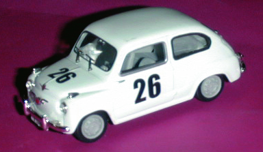 FIAT 600 in scala 1:43
