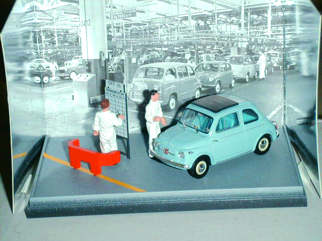 FIAT 500 1:43 scale
