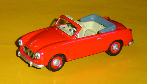 FIAT 1100 CABRIO 1:43 scale