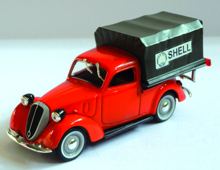FIAT 508 FURGONE in scala 1:43