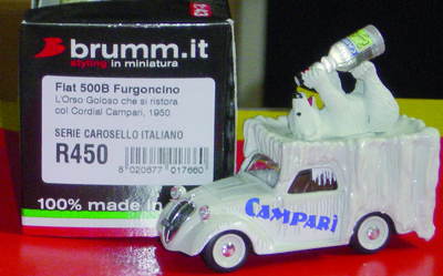 FIAT 500 B FURGONI 1:43 scale