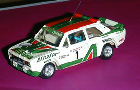 FIAT ABARTH 131 in scala 1:43