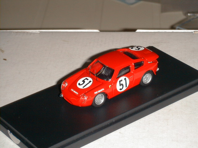 FIAT ABARTH 1:43 scale