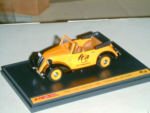 FIAT 508 CABRIO in scala 1:43