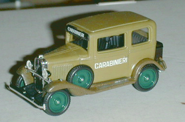 FIAT BALILLA 1:43 scale